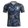 Versão do Jogador Argentina Fora World Cup Futebol Camisas 2026 Preto