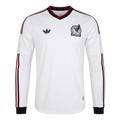 Mexico Fora Manga comprida Camisa 2026 Branco