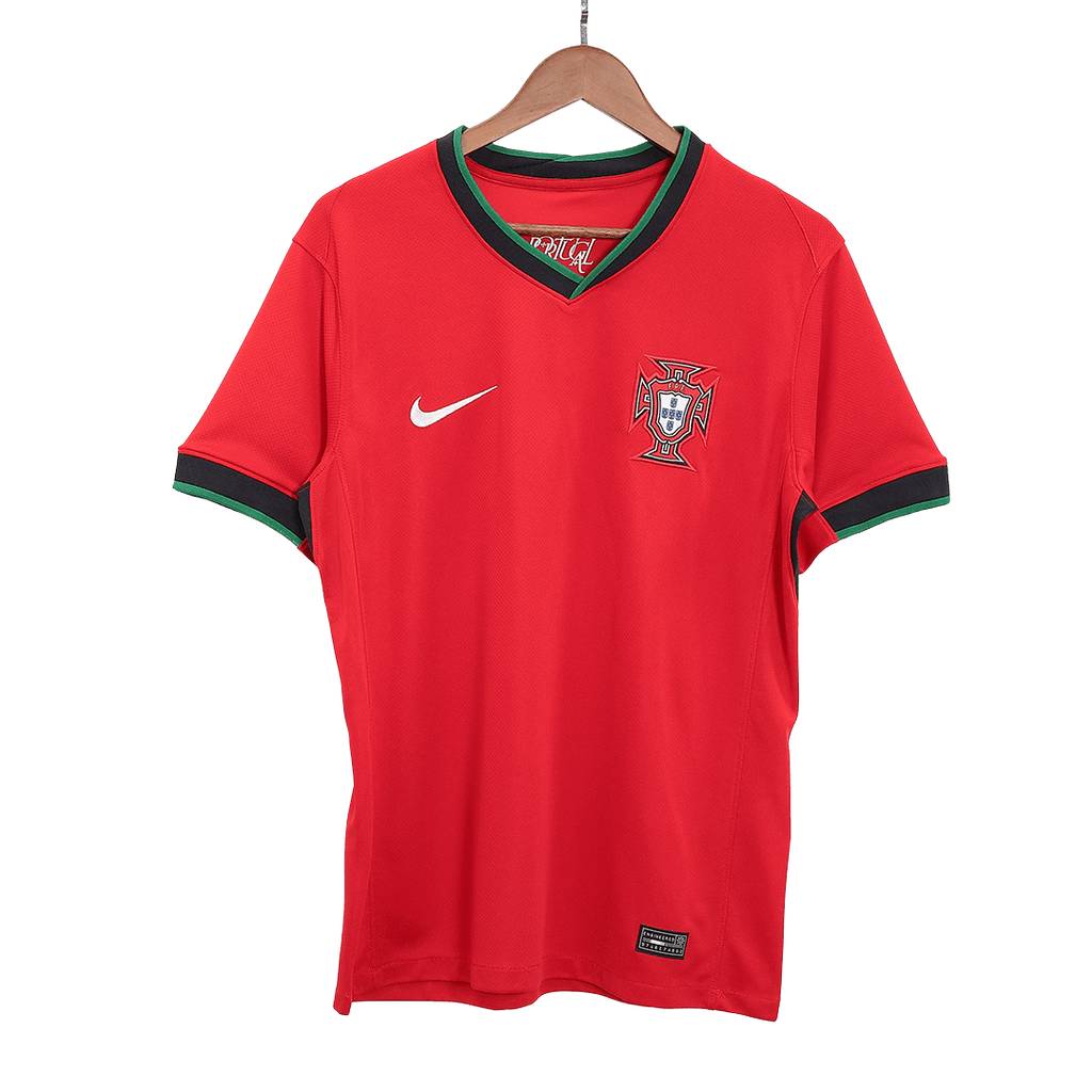 Camisola de futebol Portugal Home Euro Plus Size