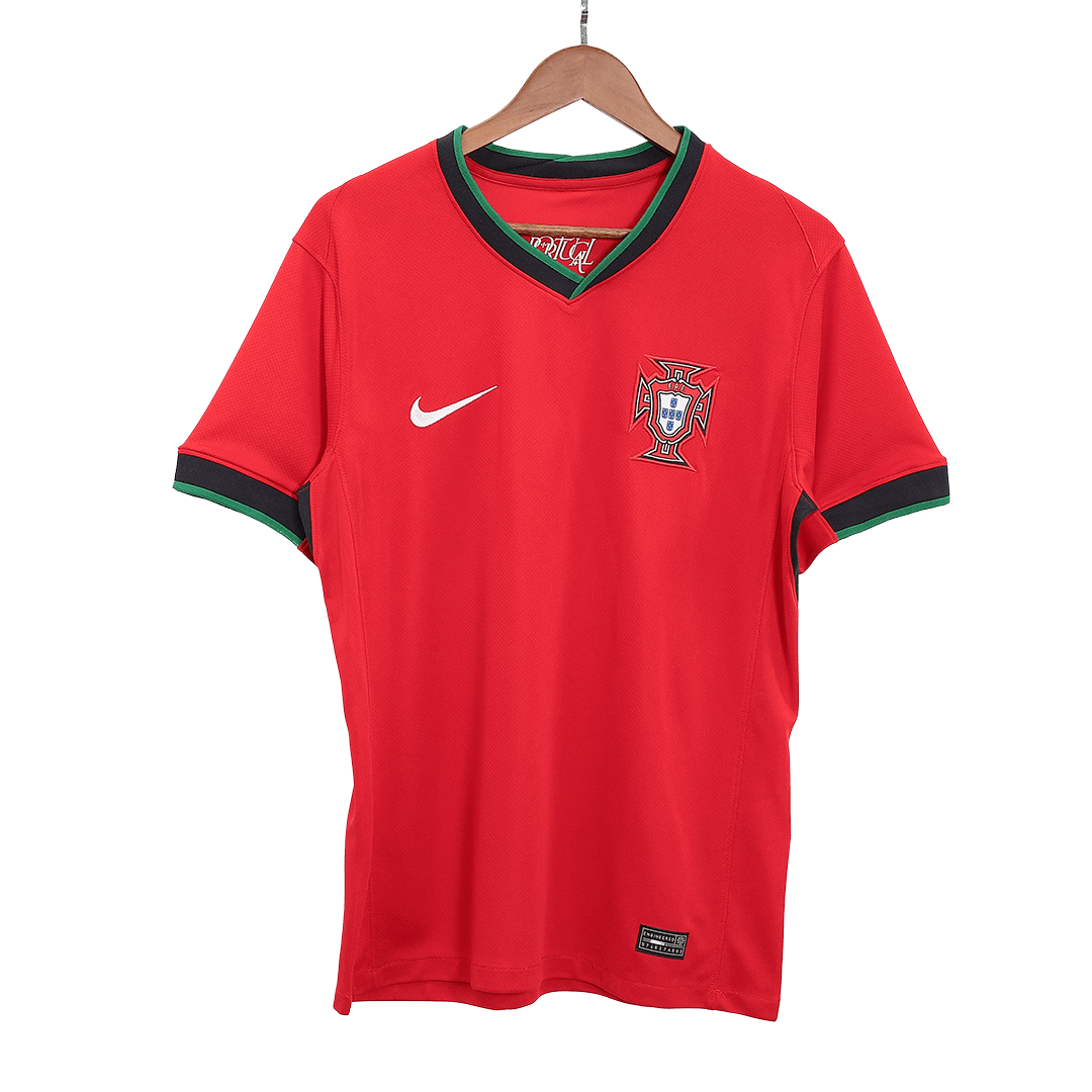 Camisola de futebol Portugal Home Euro Plus Size