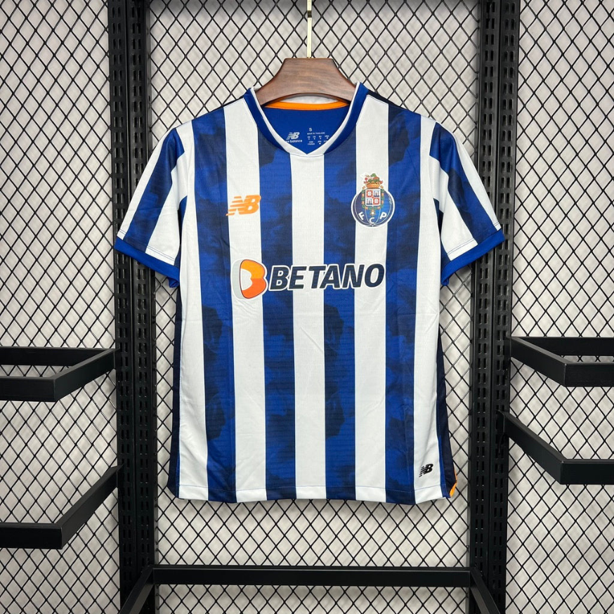 Camisola primeiro equipamento azul/branco 24/25