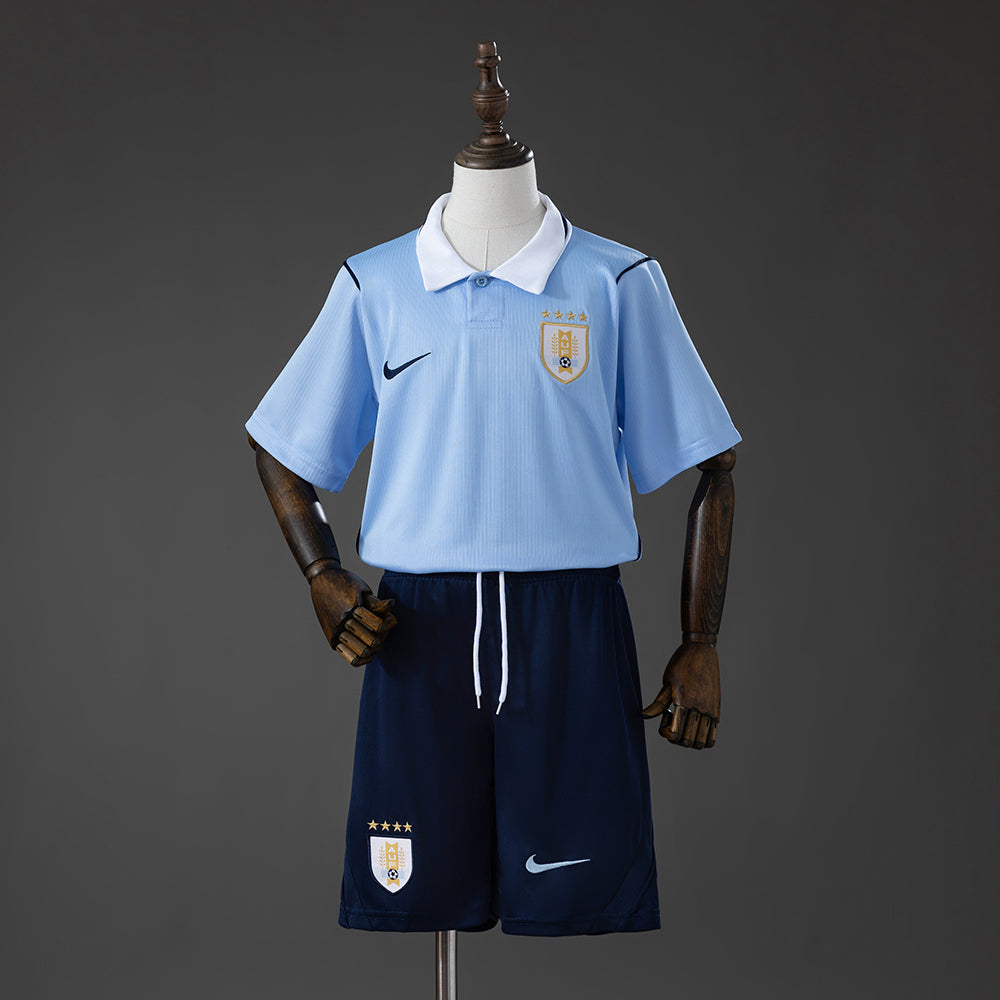 Camiseta Uruguay Mundial 2026 - Infantil