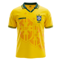 Retrô Brazil Casa Camisa 1994 Amarelo