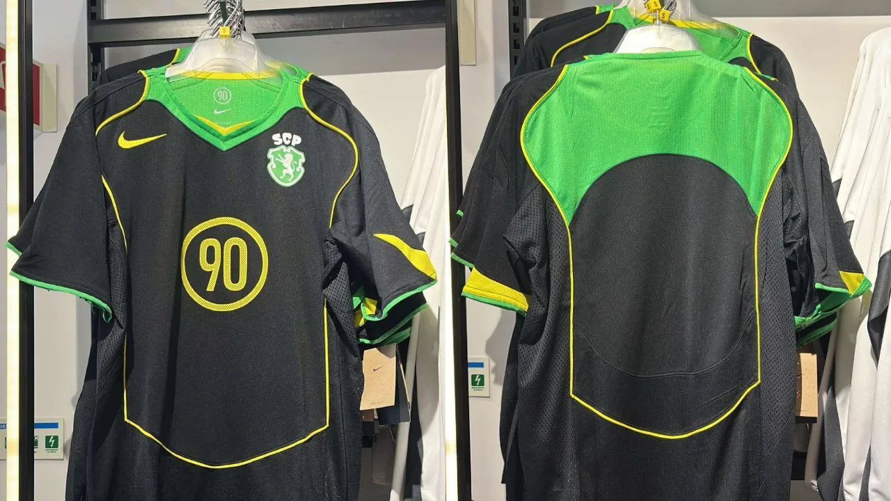 Camisola TOTAL 90 preta simbolo stromp 26/27