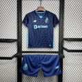 Conjunto infantil azul Tercera equipamento 24/25