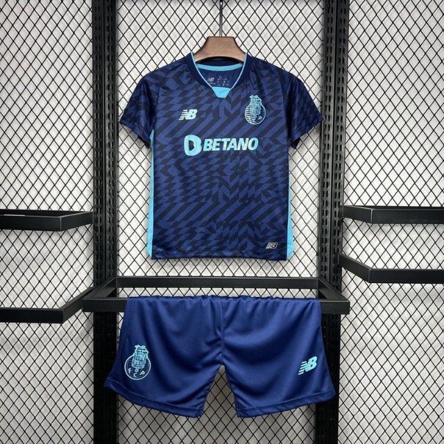 Conjunto infantil azul Tercera equipamento 24/25