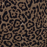 Simona - Midi Sukňa s Leopardím Vzorom