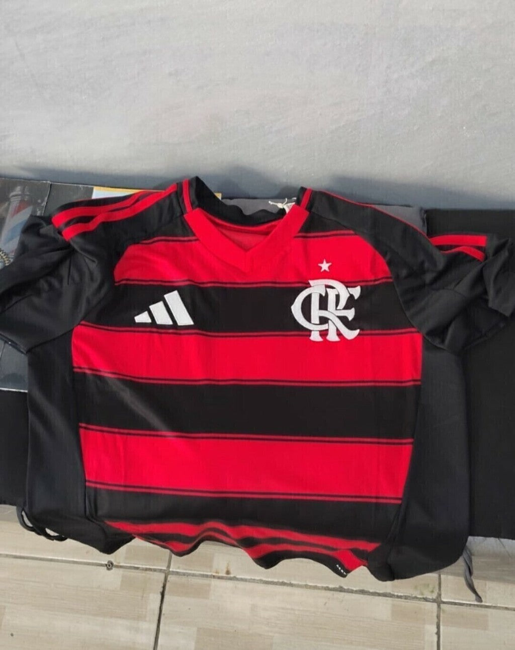 Camisola Flamengo Vermelha Home 25/26
