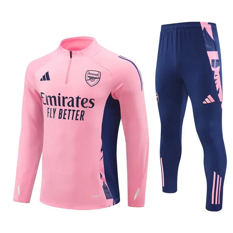 Arsenal 24/25 - Conjunto de entrenamiento - con media cremallera