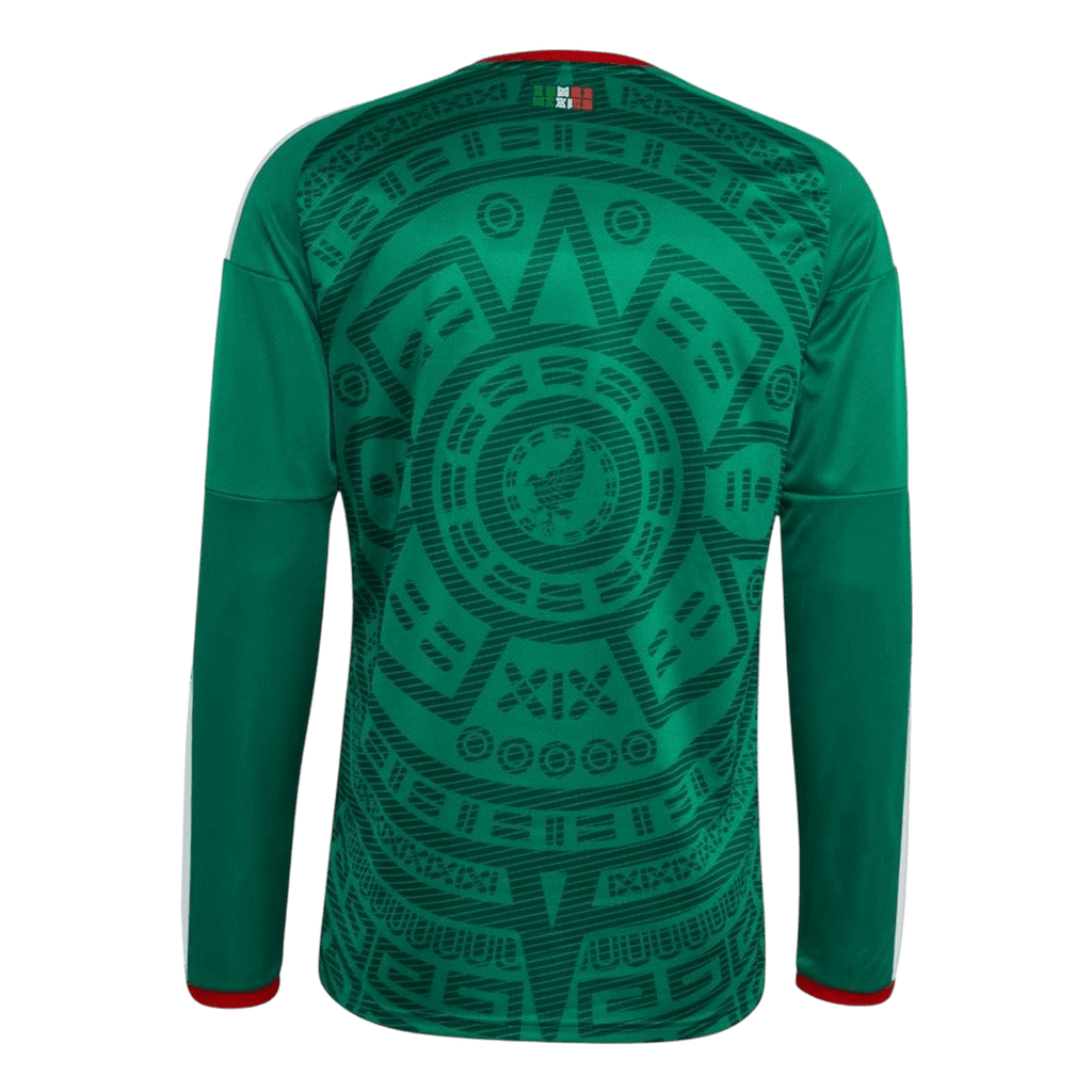Mexico Casa Manga comprida Camisa 2026 Verde