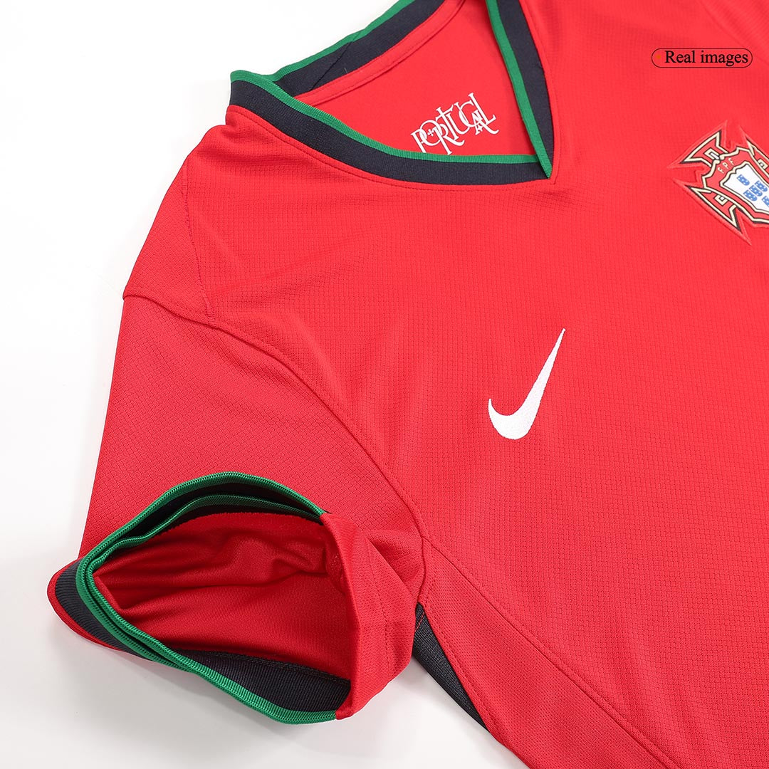 Camisola de futebol Portugal Home Euro Plus Size