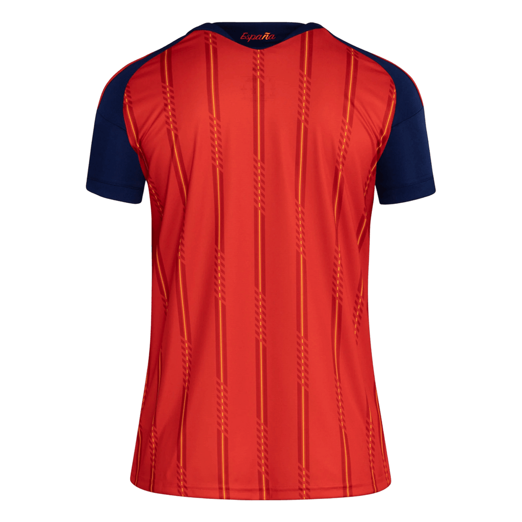 Mulheres Spain Local Camisa World Cup 2026 Vermelho