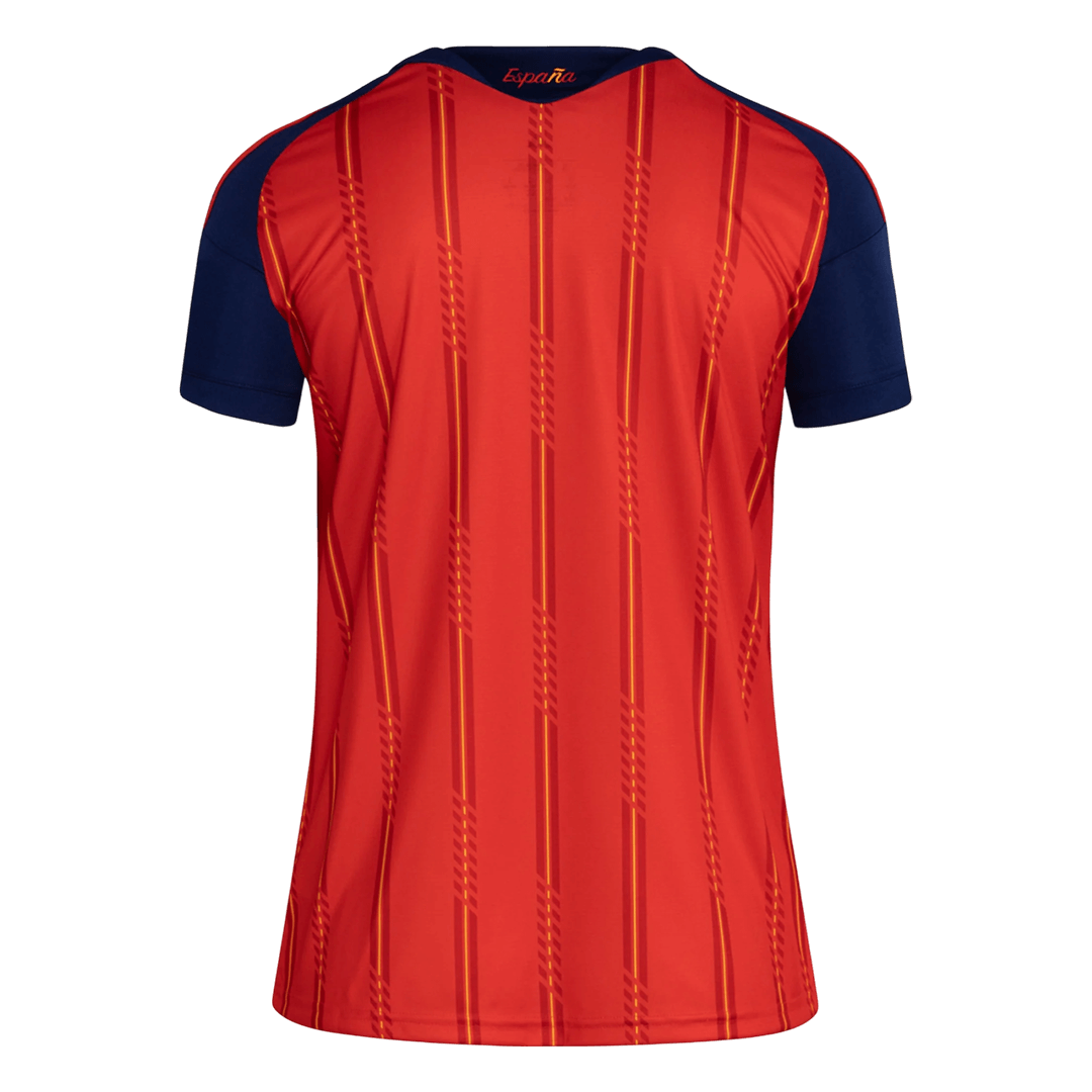 Mulheres Spain Local Camisa World Cup 2026 Vermelho