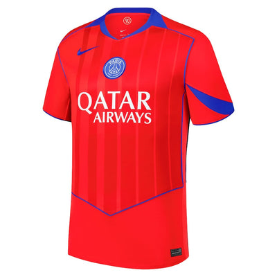 Camisola PSG total 90 Visitante 25/26 vermelha - LANÇAMENTO