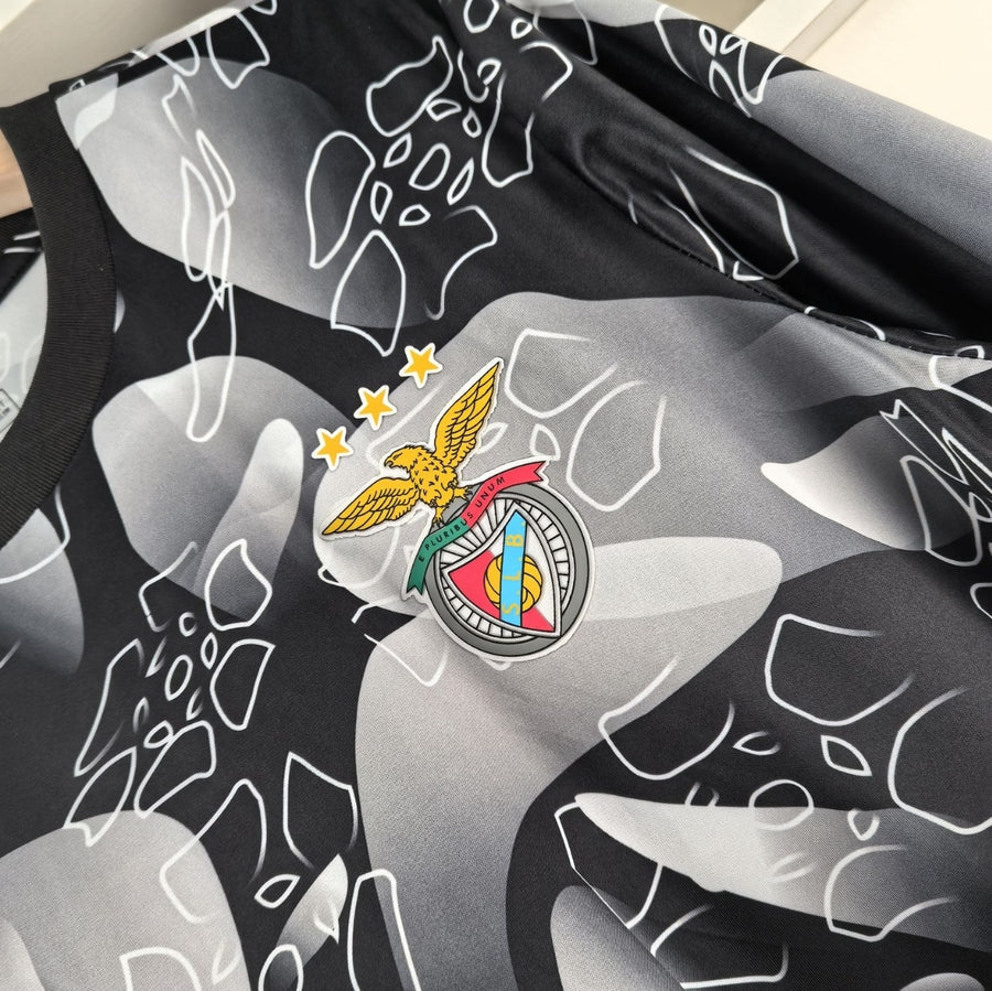 Camisola pré jogo cinza/preto 24/25