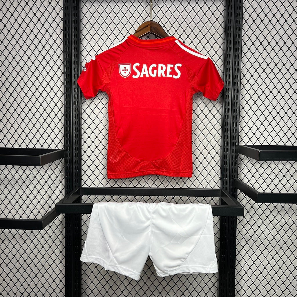 Conjunto infantil Local 24/25 vermelho