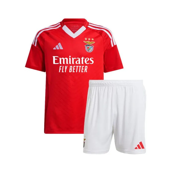 Conjunto infantil Local 24/25 vermelho