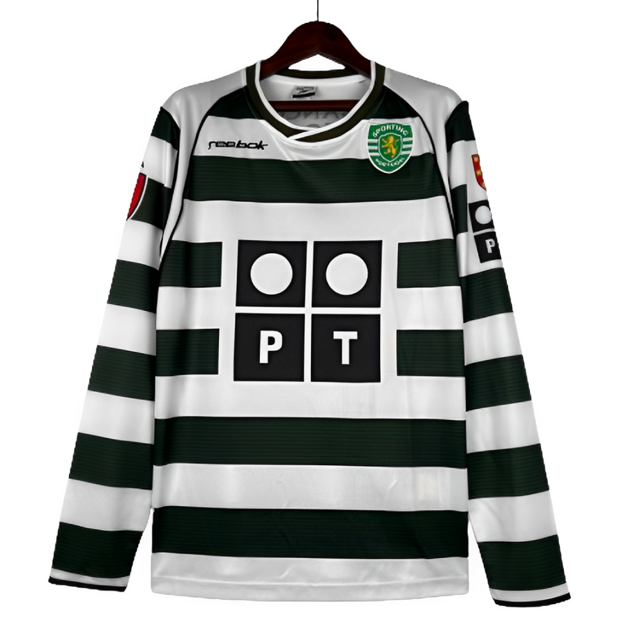 Camisola retrô home 01/03 - MANGA LONGA