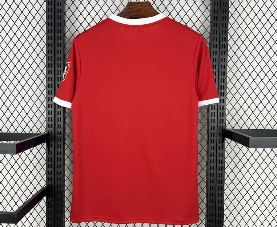Camisola retro vermelho Local 1973/74