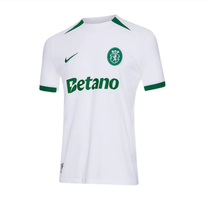 Camisola Visitante taça das taças branca 24/25