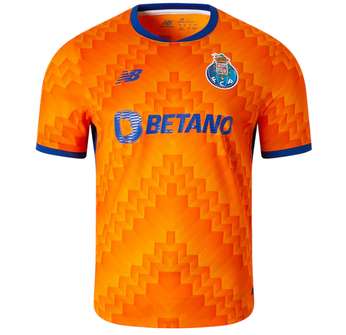 Camisola Visitante laranja 24/25