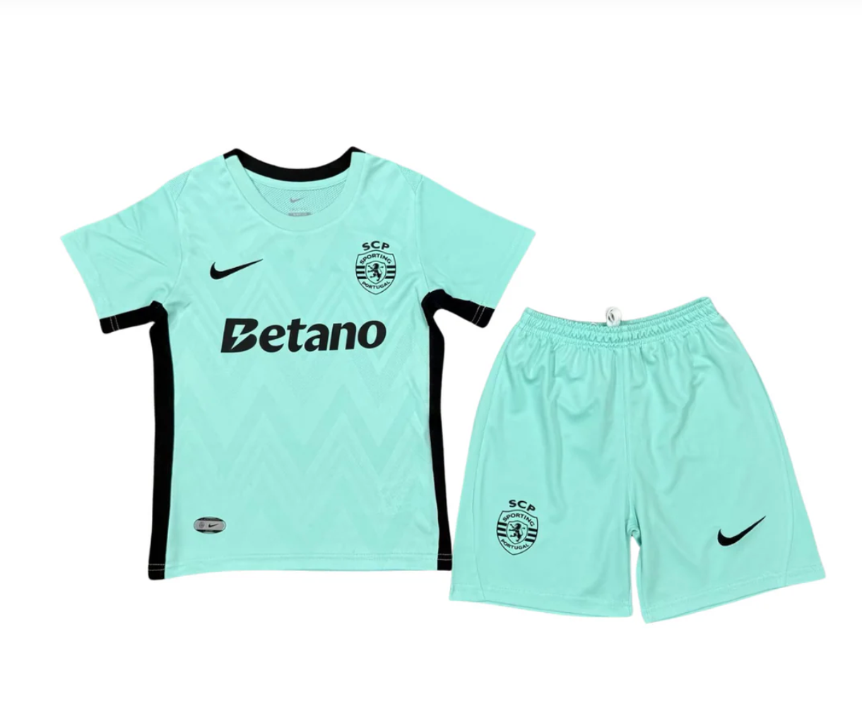 Conjunto infantil Tercera equipamento 25/26