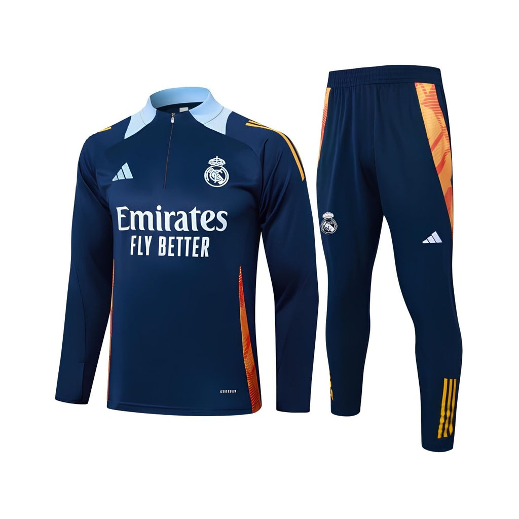 Real Madrid 25/26 - Fato de Treino - 1/2 Zip