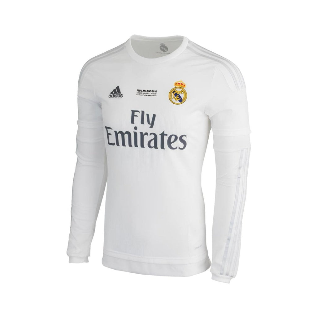 Real Madrid Local 15/16 - Manga Comprida - Final da Liga dos Campeões