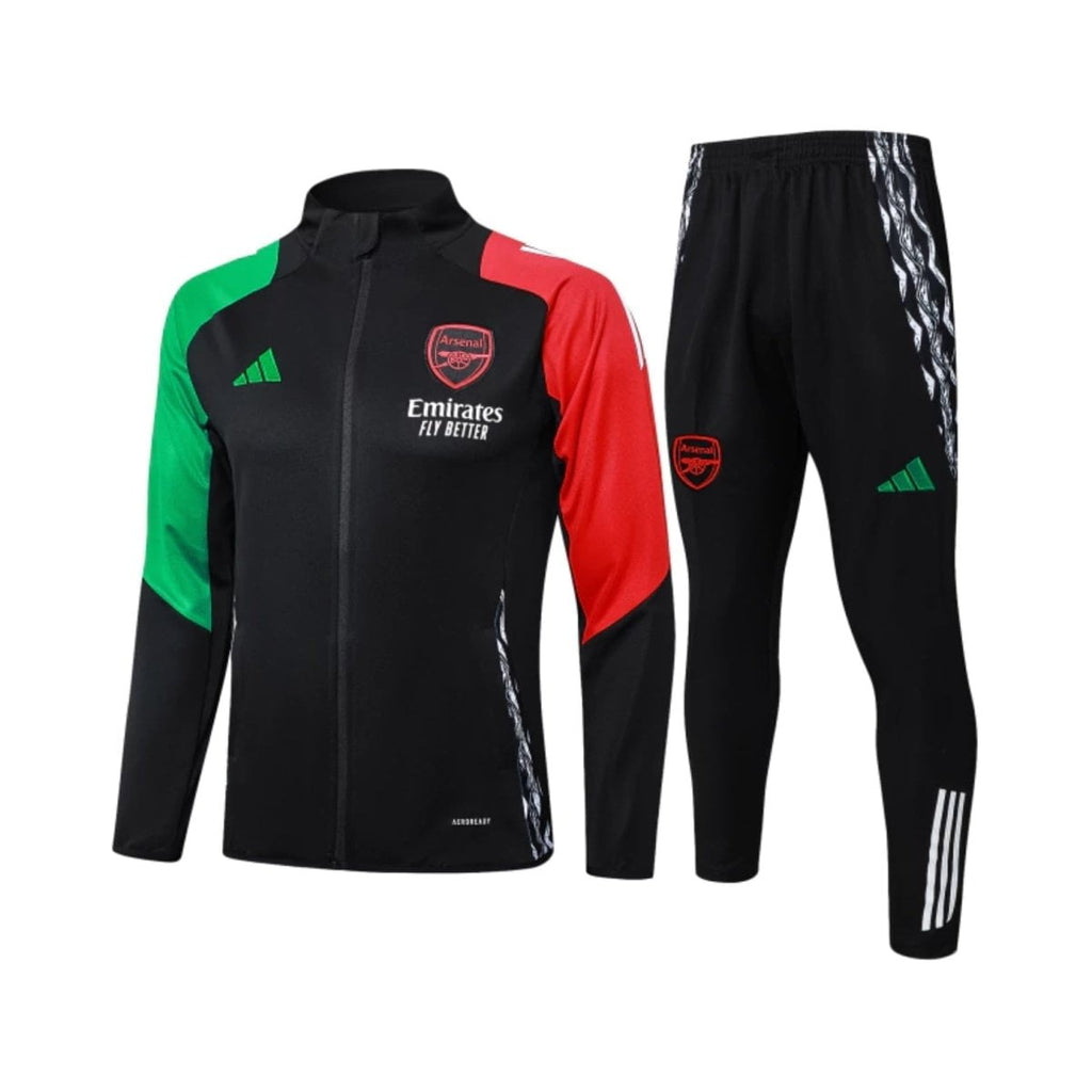 Arsenal 24/25 - Conjunto de Entrenamiento con Cremallera Completa