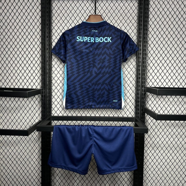 Conjunto infantil azul Tercera equipamento 24/25