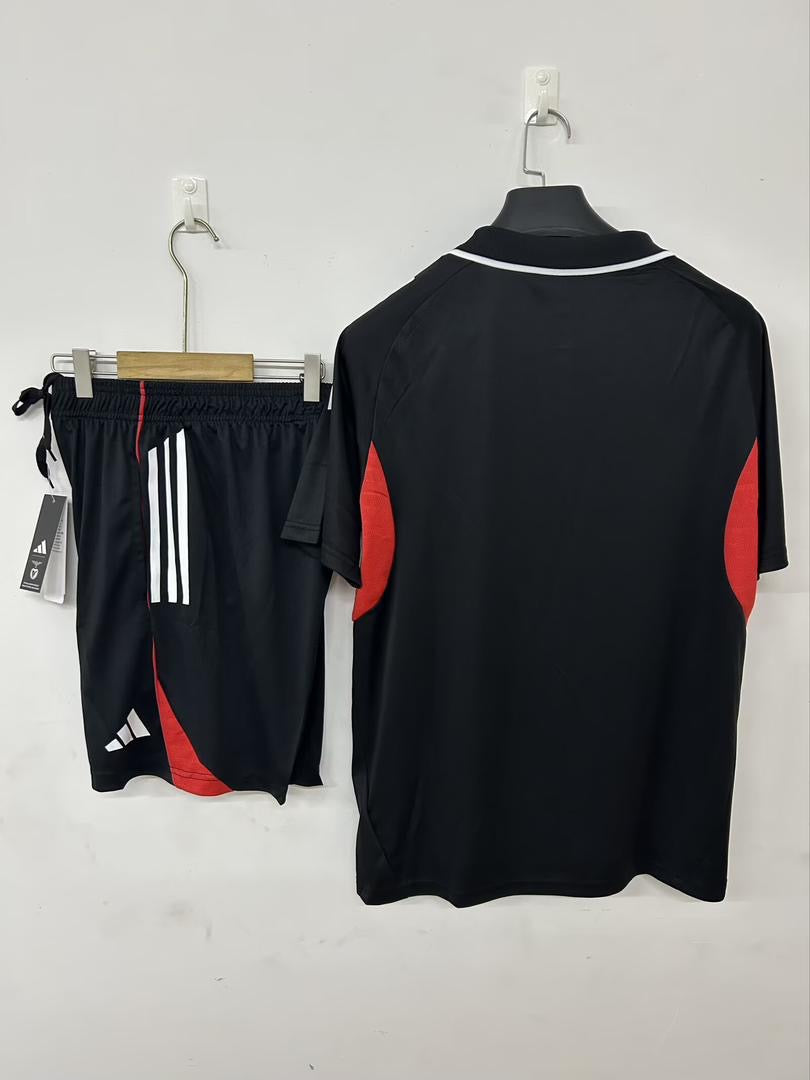 Conjunto de treino POLO Adulto 25/26 preto