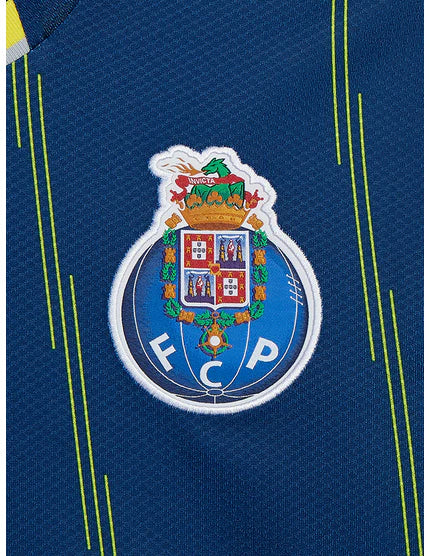 Camisola quarto equipamento 25/26 azul – COM BADGE CELEBRAÇÃO LIGA EUROPA DUBLIN