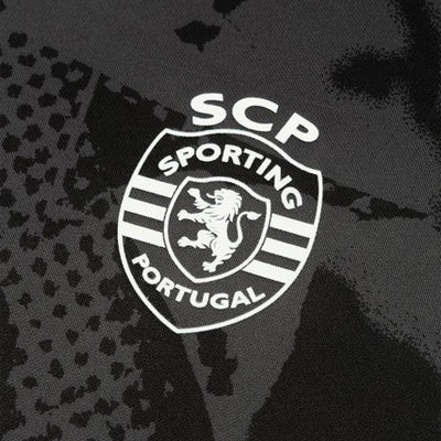 Camisola pré jogo preta 25/26