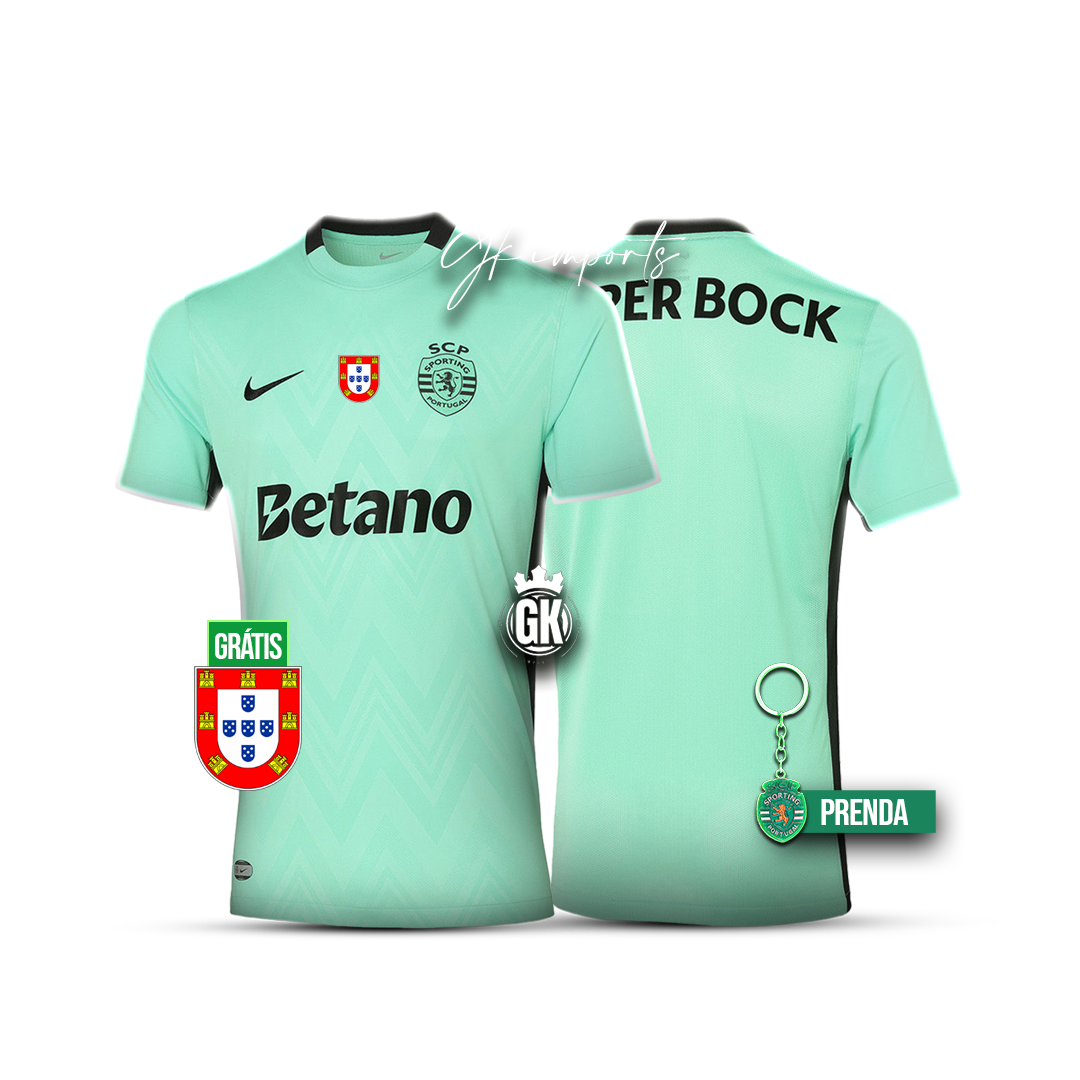 Camisola Tercera equipamento 25/26 verde