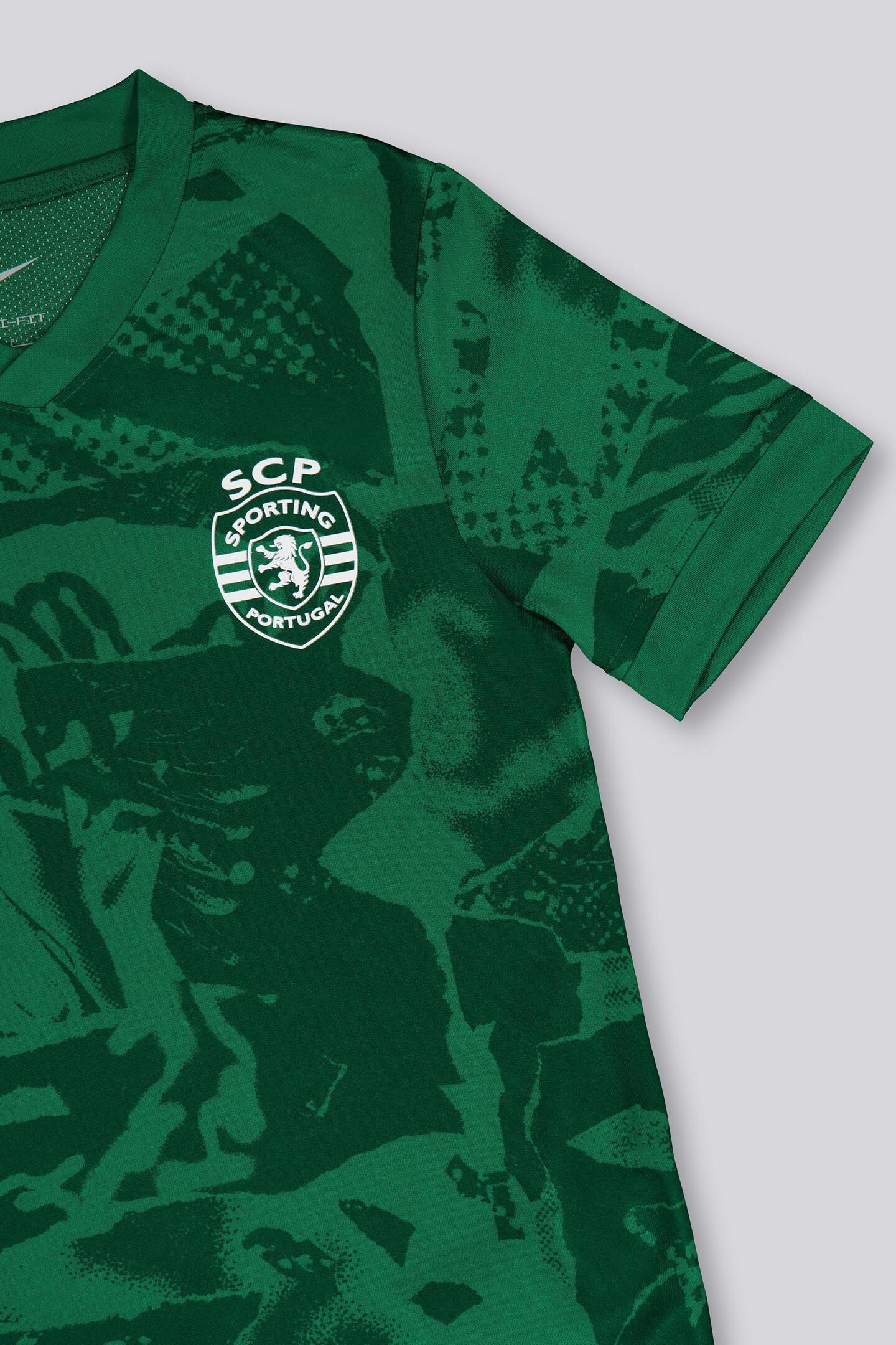 Camisola pré jogo verde 25/26 - LANÇAMENTO