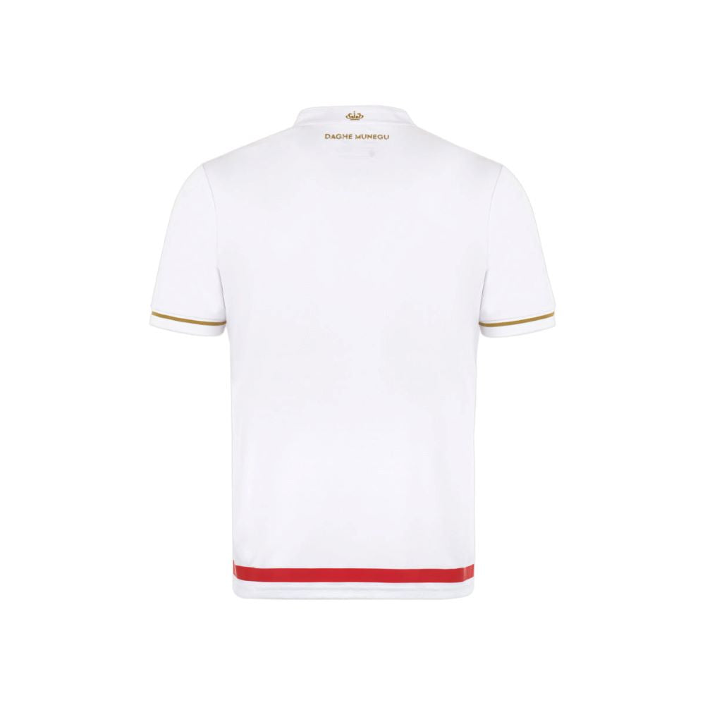 Camisola AS Mônaco Local vermelha e branca 25/26