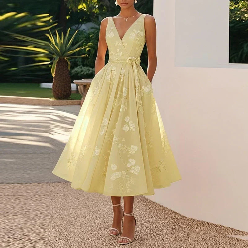 Katarína - Elegantné midi šaty