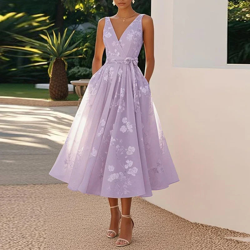 Katarína - Elegantné midi šaty