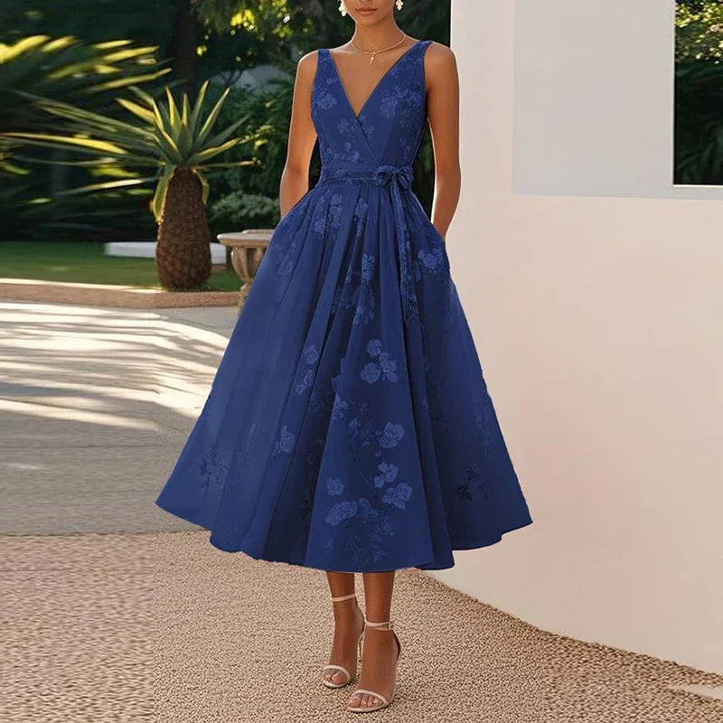 Katarína - Elegantné midi šaty