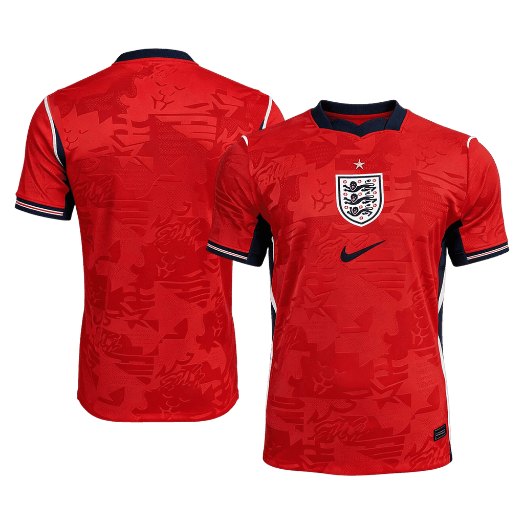 Versão do Jogador England Fora World Cup Futebol Camisas 2026 Vermelho