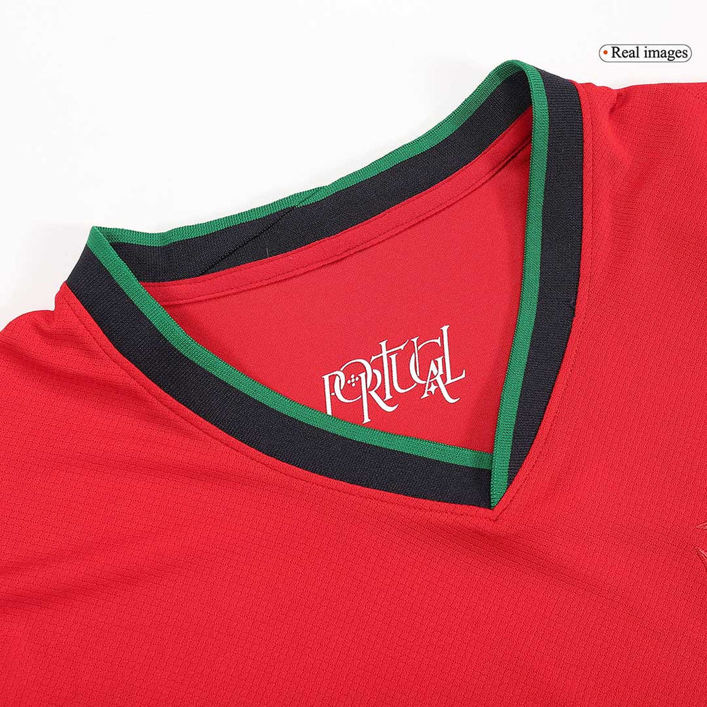 Camisola de futebol Portugal Home Euro Plus Size