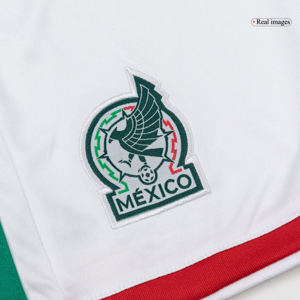 Mexico Infantil Casa Futebol Camisa Conjunto (Camisa+Shorts+Meias) 25/26 Verde