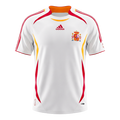 Retrô Spain Fora Camisa 2006 Branco