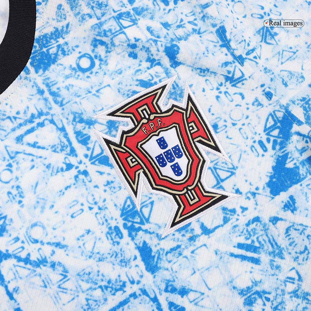 Portugal Fora Personalizado Completo Kit Futebol