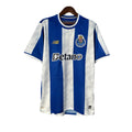 Camisola primeiro equipamento azul/branco 25/26 Emblema bordado