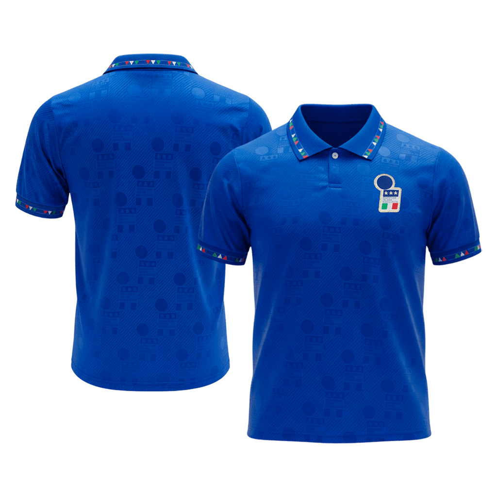 Retrô Italy Casa Camisa 1994 Azul