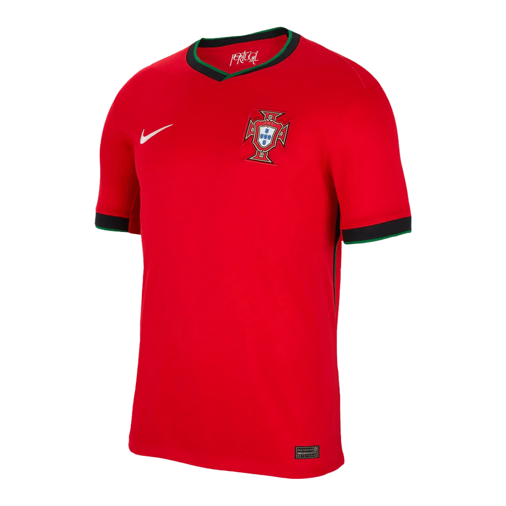 Camisola de futebol Portugal Home Euro Plus Size