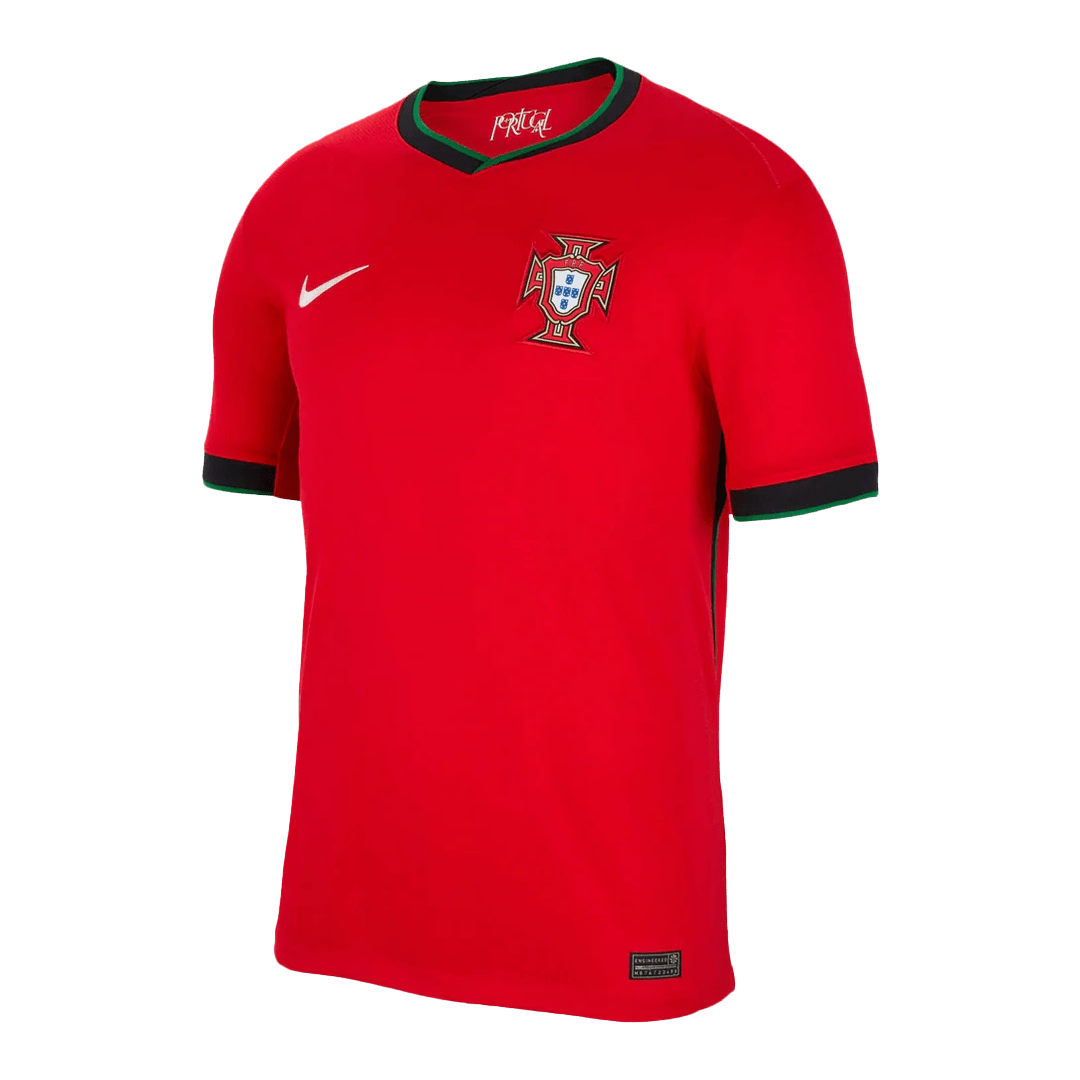 Camisola de futebol Portugal Home Euro Plus Size