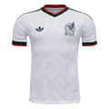 Versão do Jogador Mexico Fora World Cup Futebol Camisas 2026 Branco