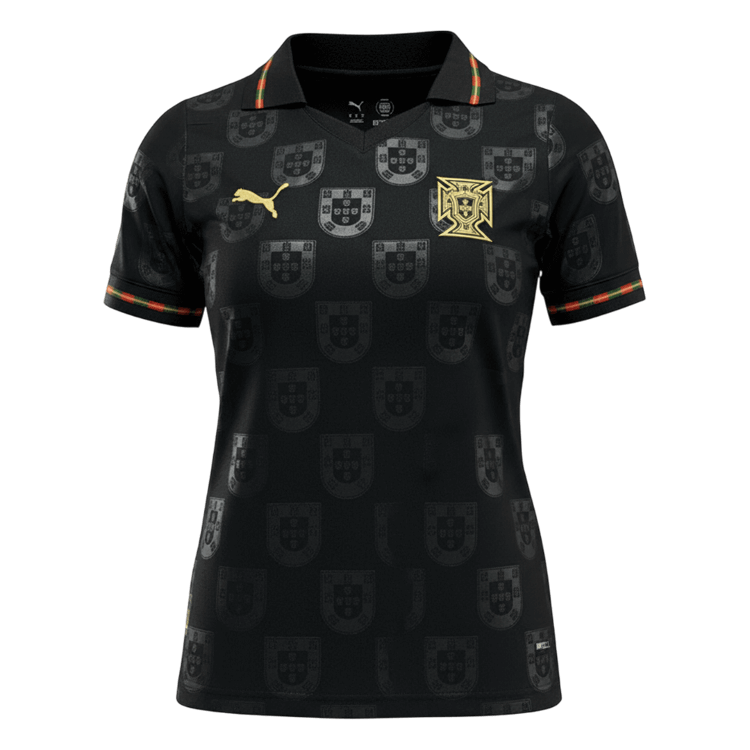 Mulheres Portugal Camisa World Cup 2026 Preto